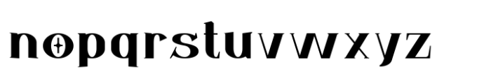 Sunfola Extra Bold Font LOWERCASE