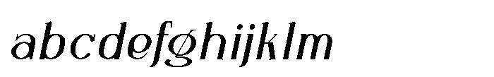 Sunfola Medium Italic FONT