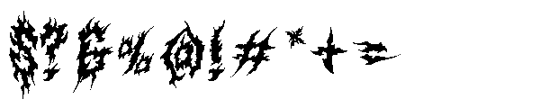 Sunfyre Black Font OTHER CHARS