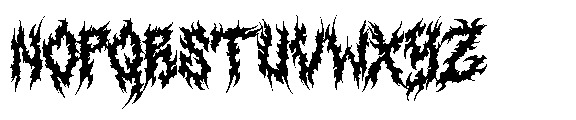 Sunfyre Black Font UPPERCASE