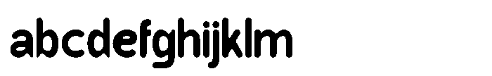 Sunken Rounded FONT