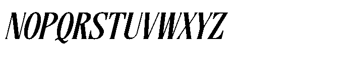 Sunkis Display Italic Italic Font UPPERCASE
