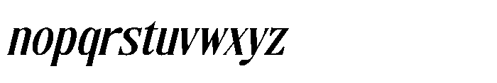 Sunkis Display Italic Italic Font LOWERCASE