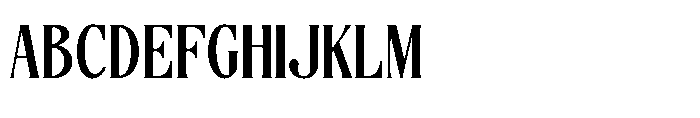 Sunkis Display Regular Font UPPERCASE