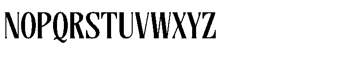 Sunkis Display Regular Font UPPERCASE