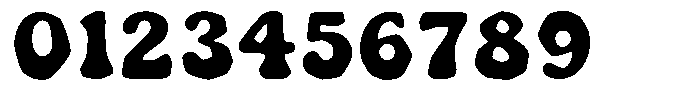 Sunny Chunk Smooth Font OTHER CHARS