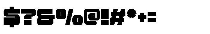 Sunny Chunk Font OTHER CHARS