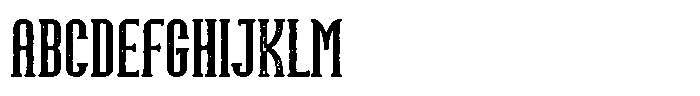 Sunny Climate Aged Font UPPERCASE