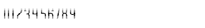 Sunny Climate Texture FX Font OTHER CHARS