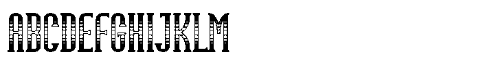 Sunny Climate Texture Font UPPERCASE