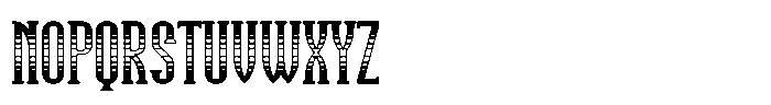 Sunny Climate Texture Font UPPERCASE