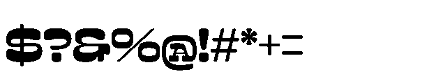 Sunny Groovy  Regular Font OTHER CHARS