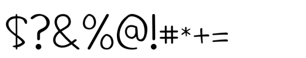 Sunny Notes Regular Font OTHER CHARS