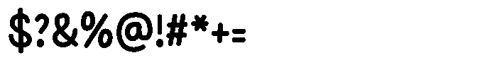 Sunnyvale Font OTHER CHARS