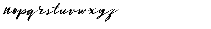 Sunoise Font LOWERCASE