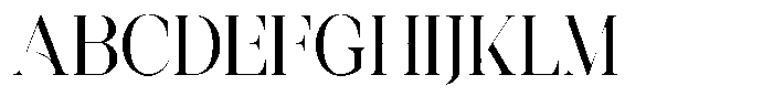 Sunray Aura Regular Font UPPERCASE
