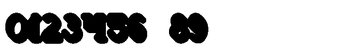 Sunride Dream Extrude Font OTHER CHARS
