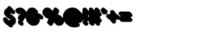 Sunride Dream Extrude Font OTHER CHARS