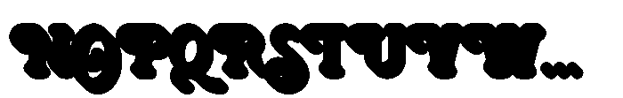 Sunride Dream Extrude Font UPPERCASE