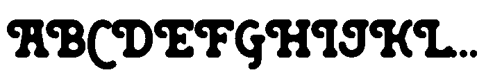 Sunride Dream Regular Font UPPERCASE
