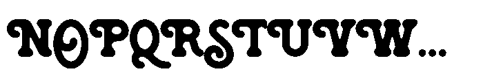 Sunride Dream Regular Font UPPERCASE