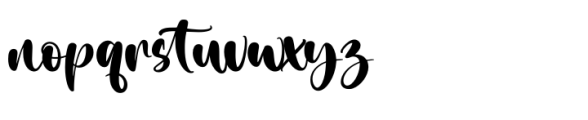 Sunrise Sunday Regular Font LOWERCASE