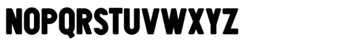 Sunroof SmallCaps Black Font UPPERCASE