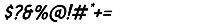 Sunroof SmallCaps Italic Font OTHER CHARS