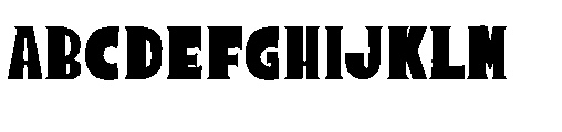 Sunrope Outline Sunrope Regular Font UPPERCASE