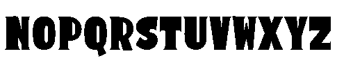 Sunrope Outline Sunrope Regular Font UPPERCASE