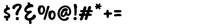 Sunset Fiesta Font OTHER CHARS