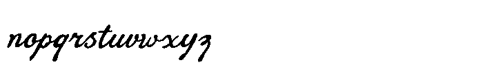 Sunset Palm Script Font LOWERCASE