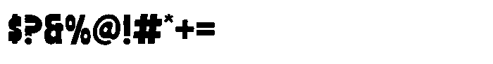 Sunset Rider Font OTHER CHARS