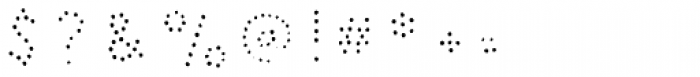 Sunshine Daisies Dots Font OTHER CHARS