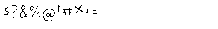 Sunshine in a bag Inside Font OTHER CHARS