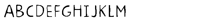 Sunshine in a bag Inside Font UPPERCASE