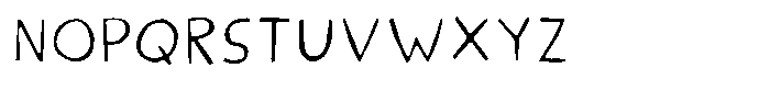 Sunshine in a bag Inside Font UPPERCASE