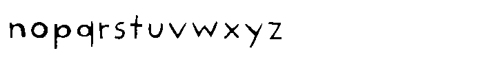 Sunshine in a bag Inside Font LOWERCASE