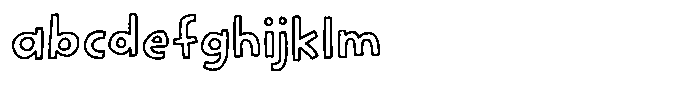 Sunshine in a bag Outline FONT
