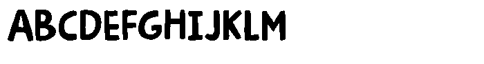 Sunshine in a bag Regular Font UPPERCASE