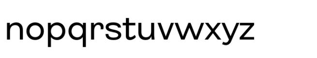 Sunsive Regular Font LOWERCASE