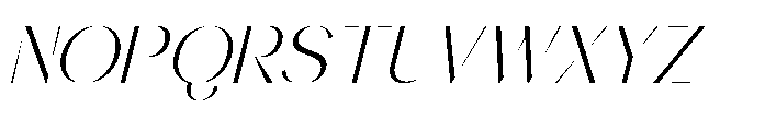 Sunveil Orange Italic Font UPPERCASE