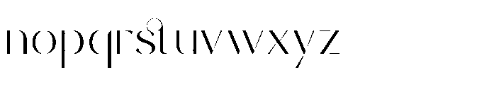 Sunveil Orange Regular Font LOWERCASE