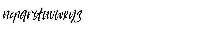 Sunyplay Peachy Italic Font LOWERCASE