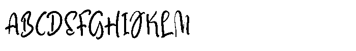 Sunyplay Peachy Regular Font UPPERCASE