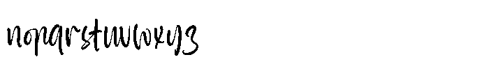 Sunyplay Peachy Regular Font LOWERCASE