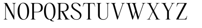 Sunzhine Serif Regular Font UPPERCASE