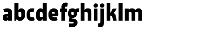Suomi Sans Bold Font LOWERCASE