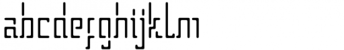 Super Active Matrix Open Font LOWERCASE