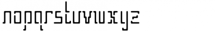 Super Active Matrix Open Font LOWERCASE